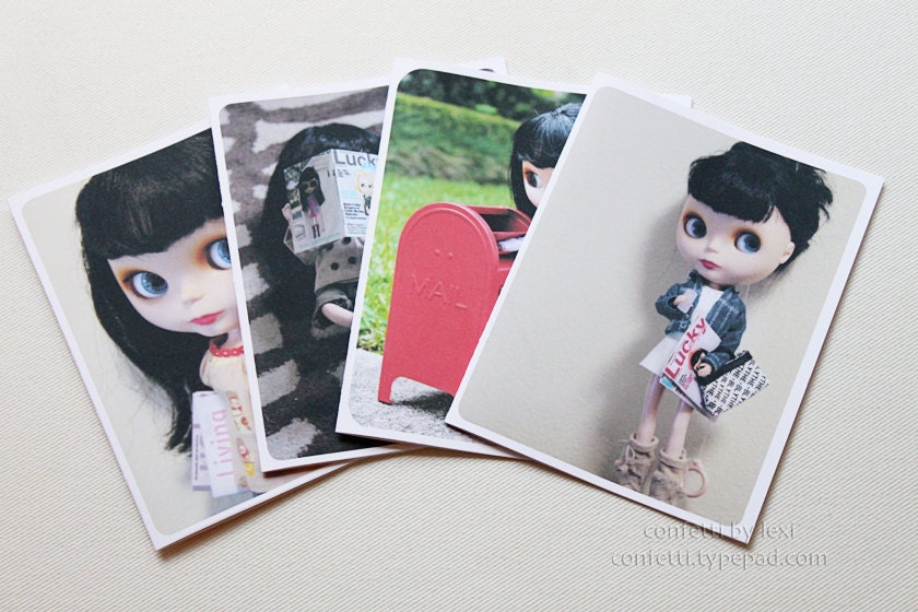 blythe photo cards