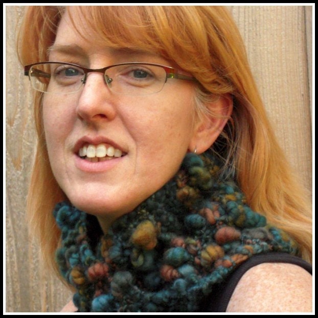 PDF Coils Cowl Pattern handspun art yarn knitting SELL items knit from this