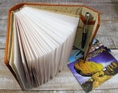 Travel Journal, Personalized Leather Journal, Small