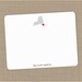Personalized State and City (you pick) Flat Notecards