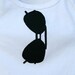 Hang Loose - Aviator Sunglasses on Baby Bodysuit