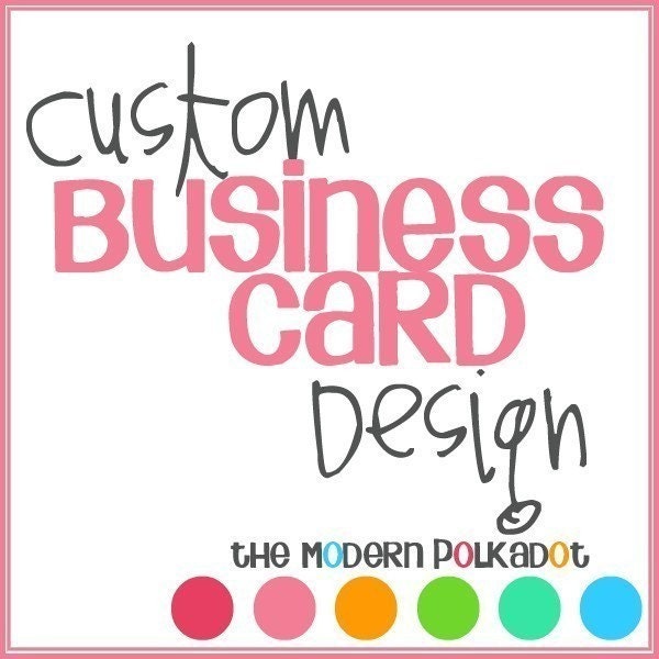 Business Card Custom Design