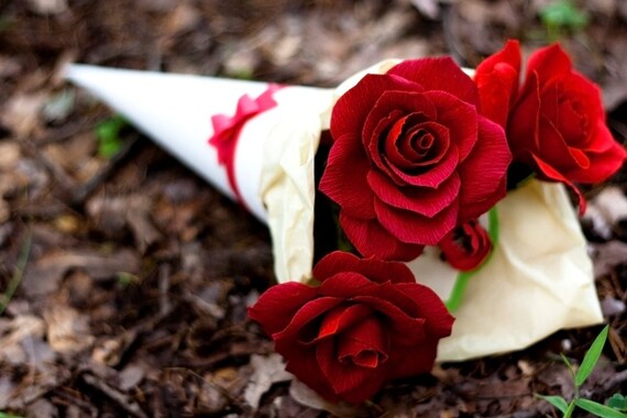 presentation package - perfect for gifting our extraordinary paper flowers
