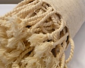 Linen Towel ,Natural ,..LINEN PESHTEMAL..Turkish Towel