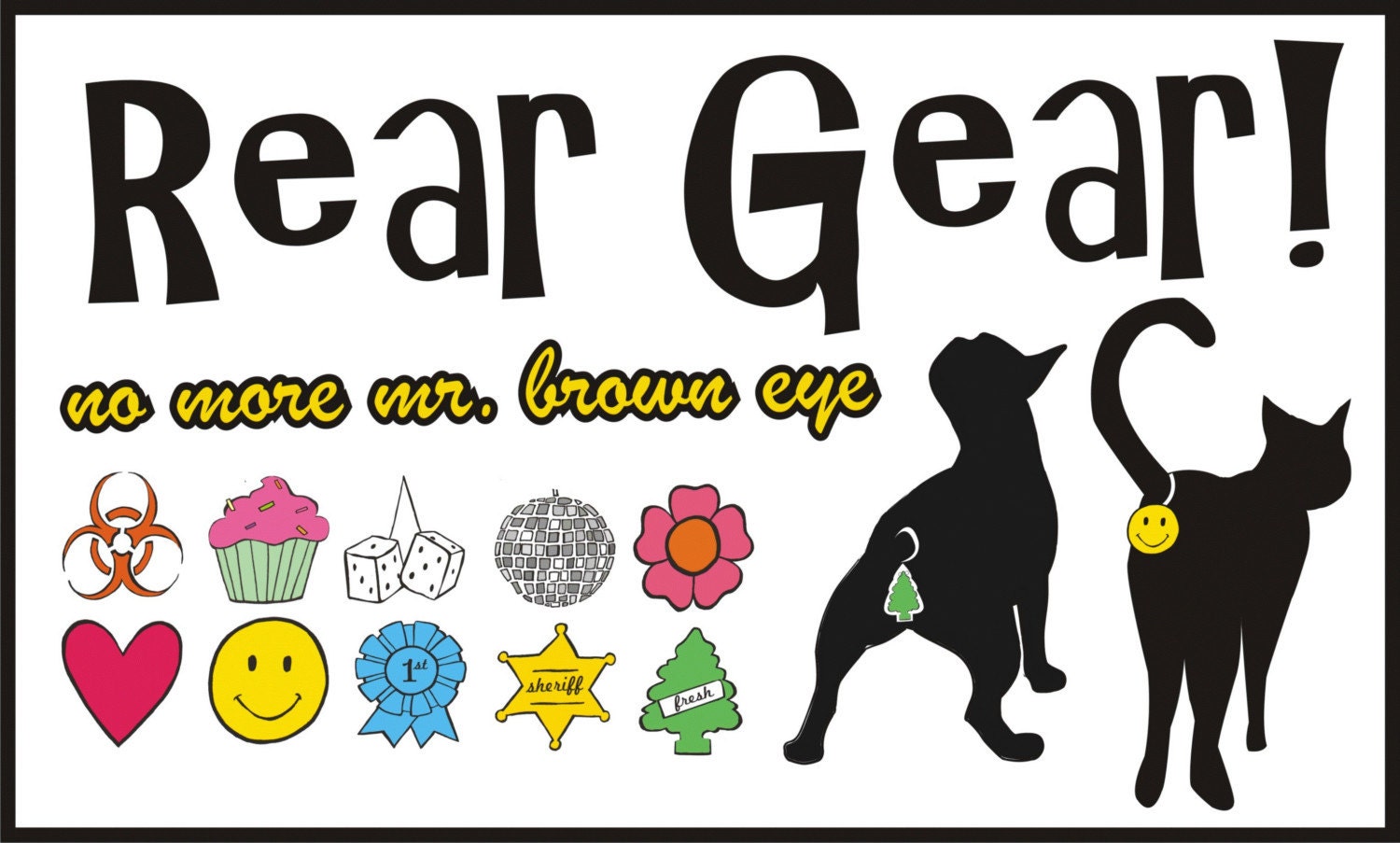 Rear Gear. Butt Covers for your Cat and Dog...