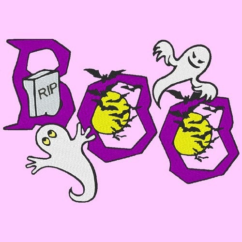 BOO ---86 MACHINE FONT EMBROIDERY DESIGNS (AzEB)