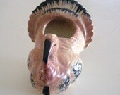Vintage Pottery Turkey Vase