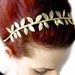 Golden Grecian Goddess Headband - Gold Leaf Crown