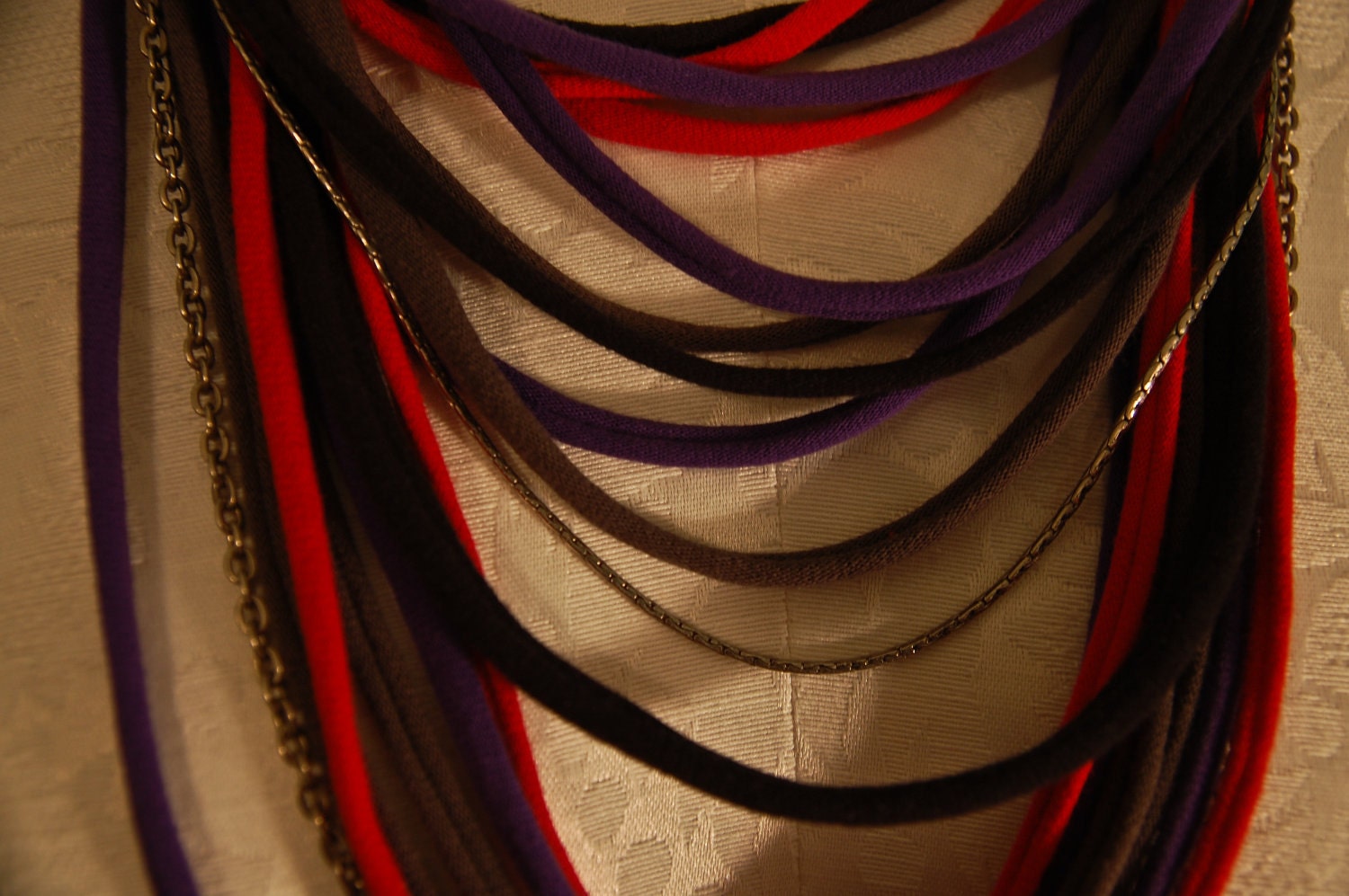 T-Shirt Scarf Chain Embellishments