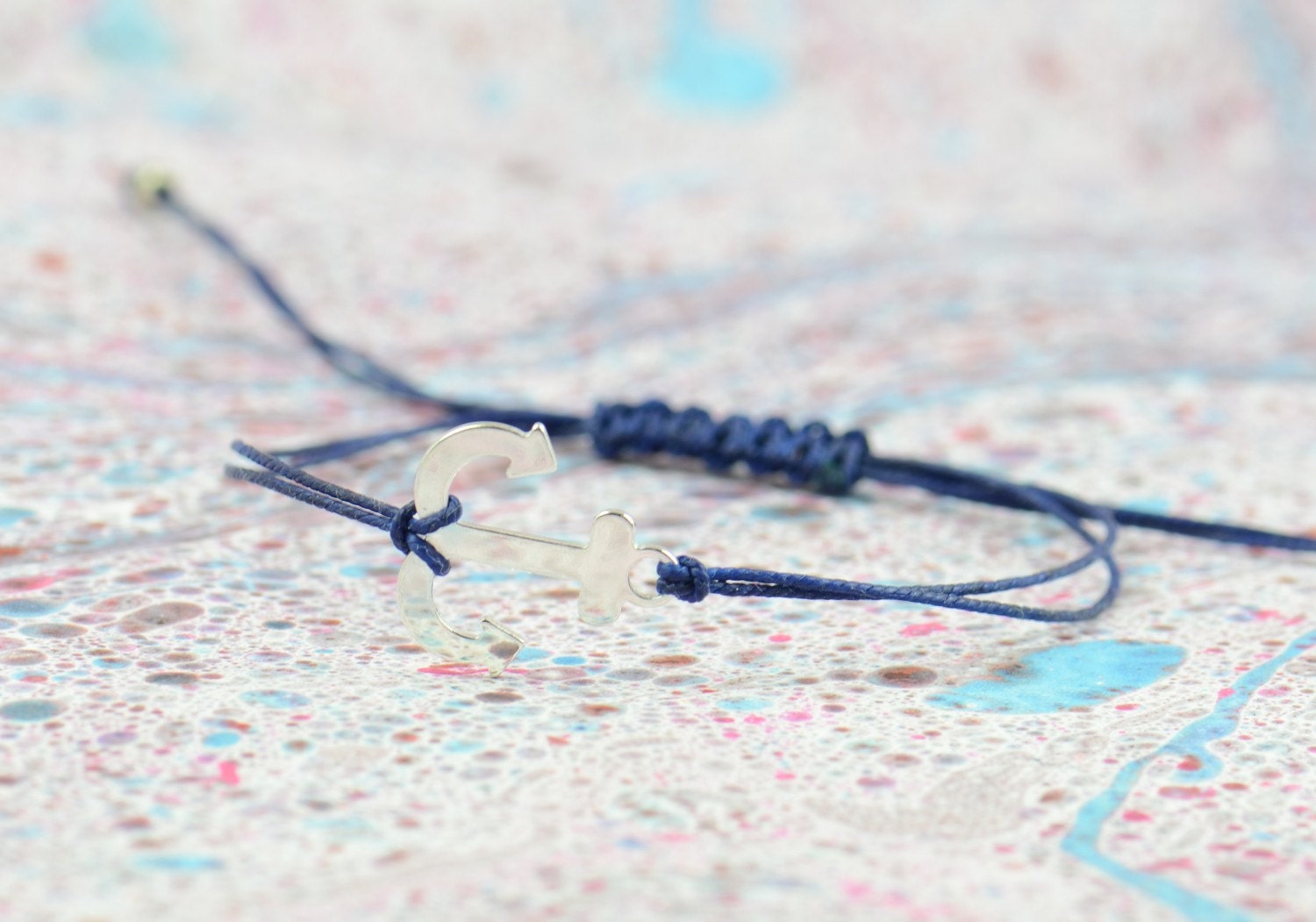 Anchor sterling silver  bracelet