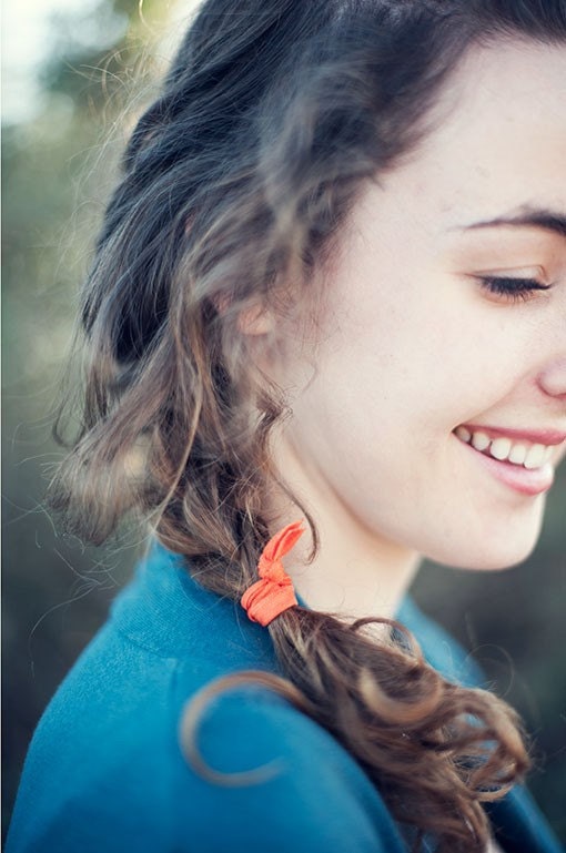 The Cupid Package - 5 Elastic Hair Ties that Double as Bracelets by Mane Message on Etsy