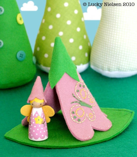 Felicity Fairy and Flower Teepee PDF Pattern