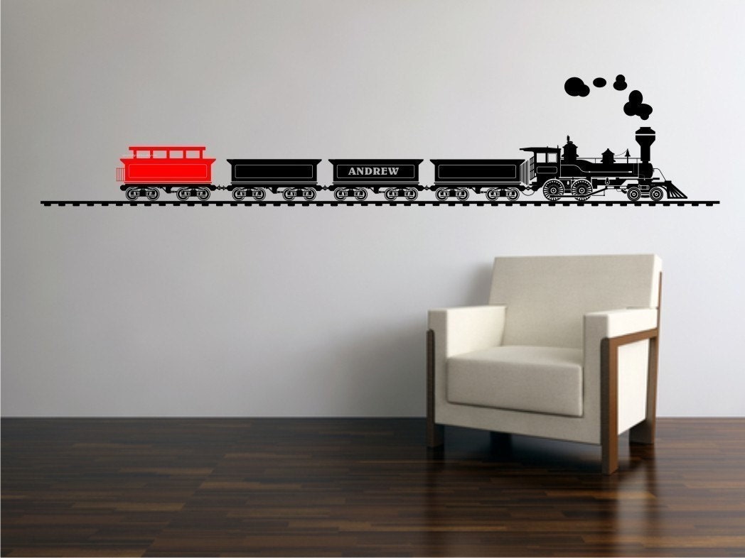 train wall stickers