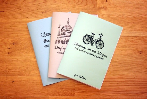 Sleeping on the Sleeper - three zine package