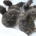 SALE - Spring Cleaning Crochet Dust Bunny Toy in Fluffy Brown - 50 PERCENT OFF