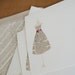 Dress Form Note Cards Vintage Dictionary