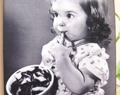 Frosting Girl Tags RED Ribbon