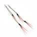 Pink Feather Chain Earring Single