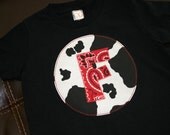 Down on the Farm Custom Initial or Number Tee - sizes newborn - Child 8