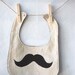 Little Mr. Mustache Bib