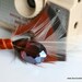 Contemporary Brown Crystal Boutonniere