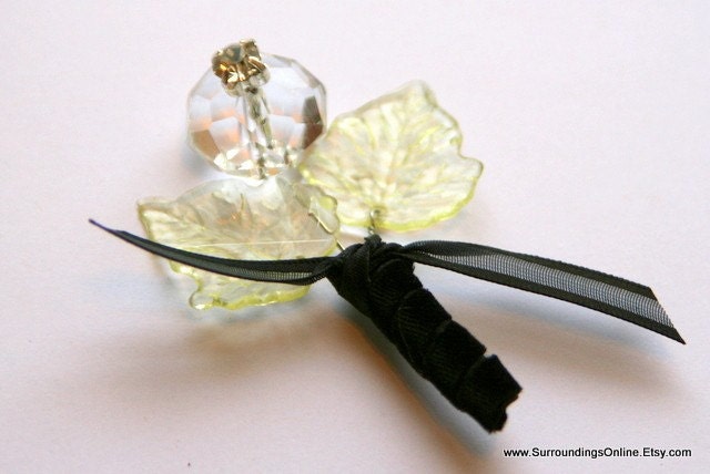 Crystal Boutonniere