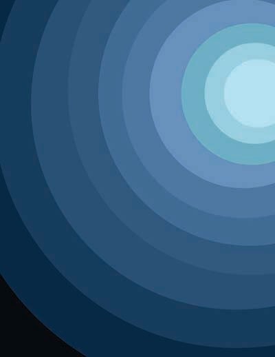 Blue circles - 8x10 Print