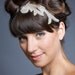 Lucia Stretch Silk Headband with Rhinestone Applique