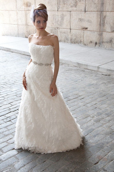 Guenevere Swarovski Crystal and Rhinestone Sash
