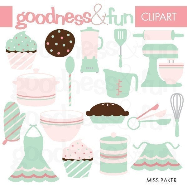 Buy 2 Sets, Get 2 Sets FREE - Digital Clipart - Miss Baker
