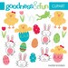 Buy 2 Sets, Get 2 Sets FREE - Digital Clipart - Easter Doodles