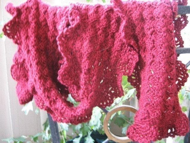 Scarf Pattern in Crazy Stitch