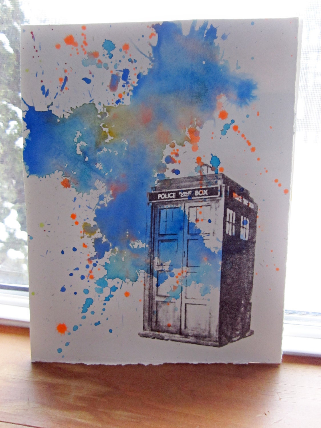Doctor Who Tardis Decorative Double Light Switch Plate Cover