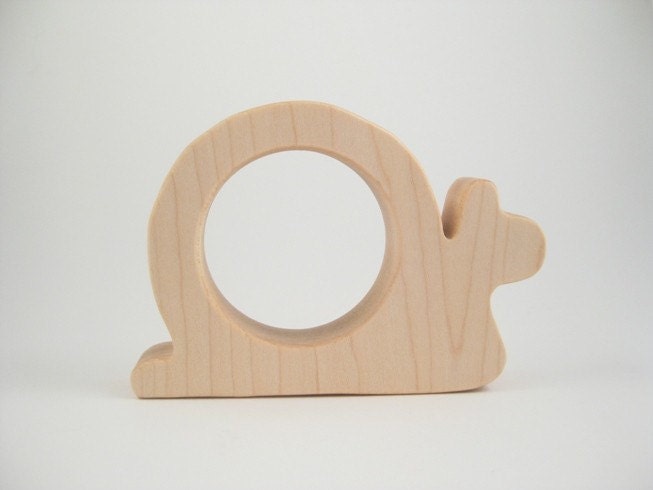 Snail - Teething Toy - Natural Baby Teether