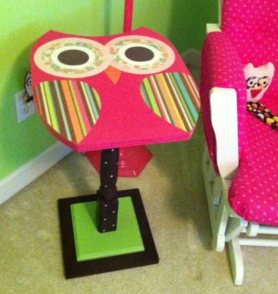 Owl Table/ Bedside table/ nightstand
