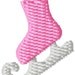 Ice Skate Machine Embroidery Design Mini