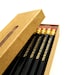 PENCILS (6) dark purple - you're so fxcking special radiohead hex pencils w/ kraft pencil box