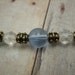 Medical ID Bracelet or Watch Band - Gold with Blue - Interchangeable Band