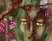 Root Woman Limited First Edition Print