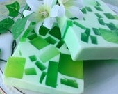 Soap - Lemongrass Sage  Soap - Glycerin Soap - Handmade Soap
