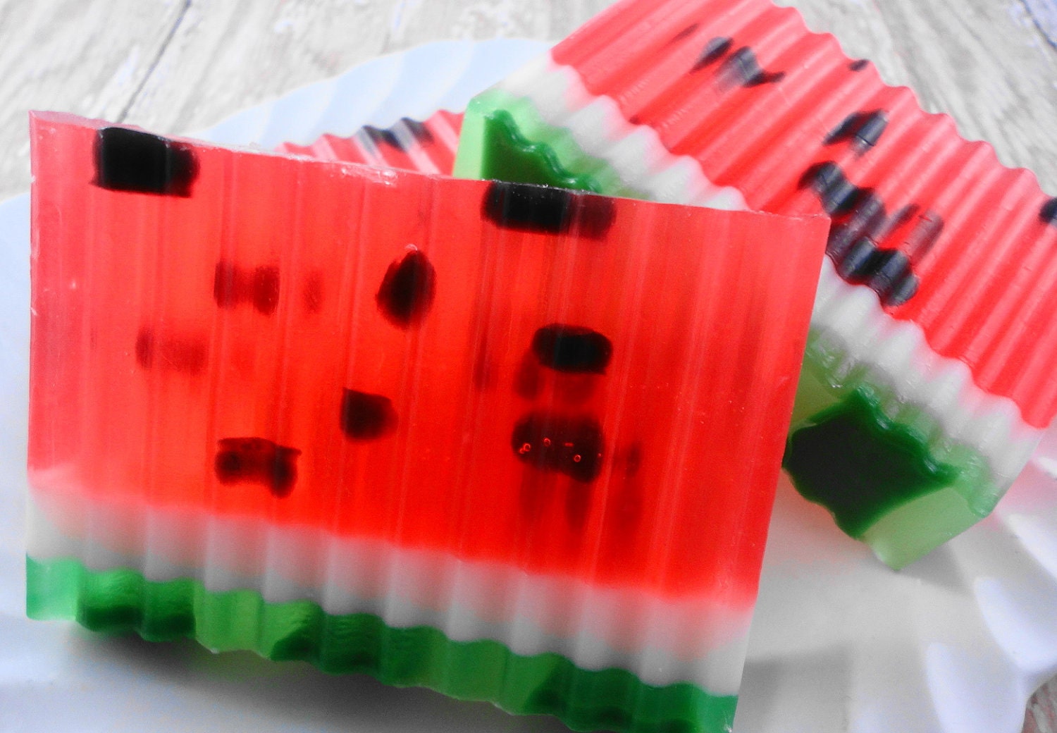 Soap - Juicy Watermelon Soap -  Glycerin Soap - Handmade Soap