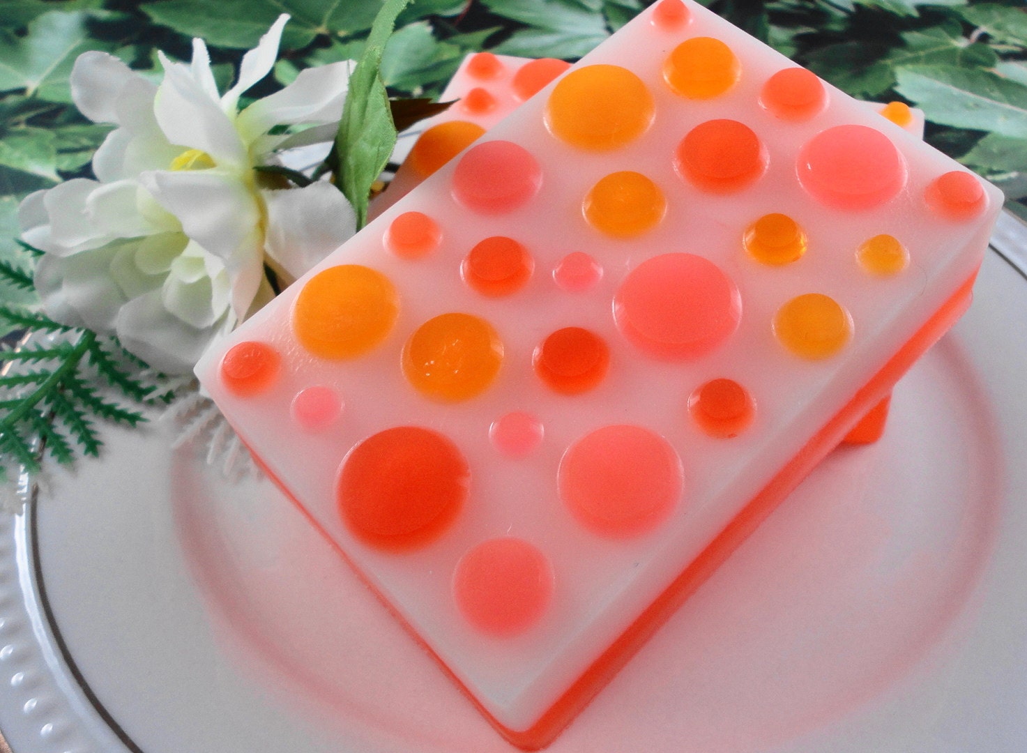 Soap - Tangerine Dream Soap made with Goats Milk - Glycerin Soap - Handmade Soap