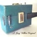 Reserved for Darren Radbourne only...ooak handcrafted  6 string vintage suitcase electric guitar - a greg willert original -