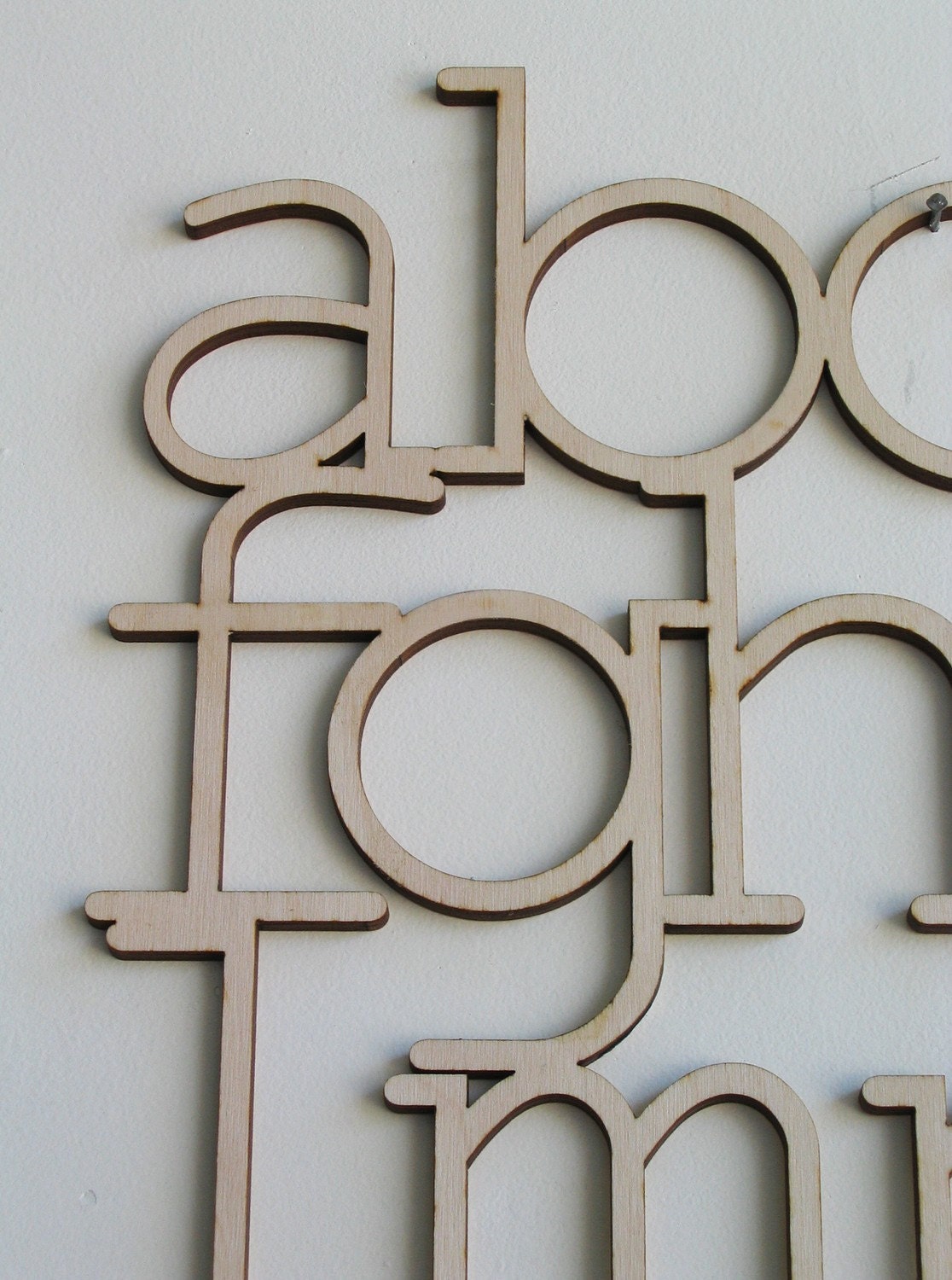 WOOD ALPHABET
