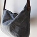 DAY BAG - waxed canvas/charcoal
