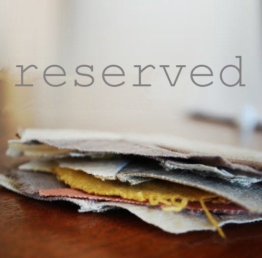 RESERVED for leanne DAY BAG - vees