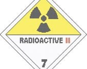 Radioactive Hazard Sign Counted Cross Stitch Pattern PDF