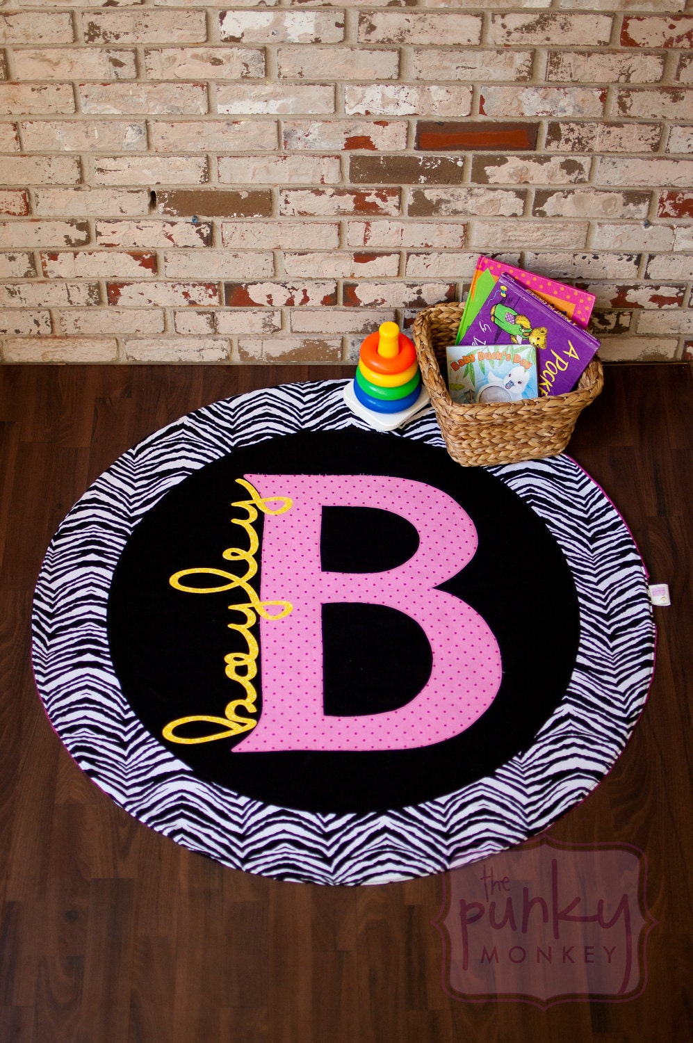 Playmat, Stroller Blanket, Rug, Throw, Activity, Toy, Personalized, Monogram