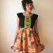 Olive Hourglass Polka Dot Mini Dress Sz XS S M L Rusty Cuts