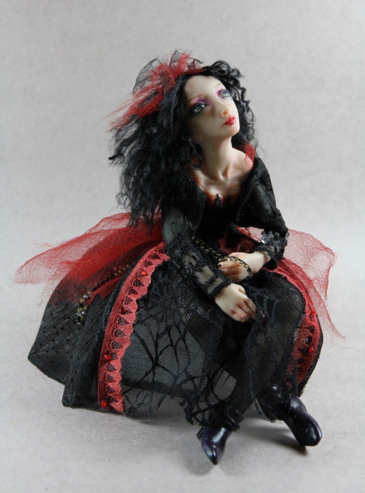 OOAK Art Doll Fortune Teller Clarice